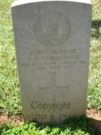 Dar Es Salaam War Cemetery - Fitzmaurice, B